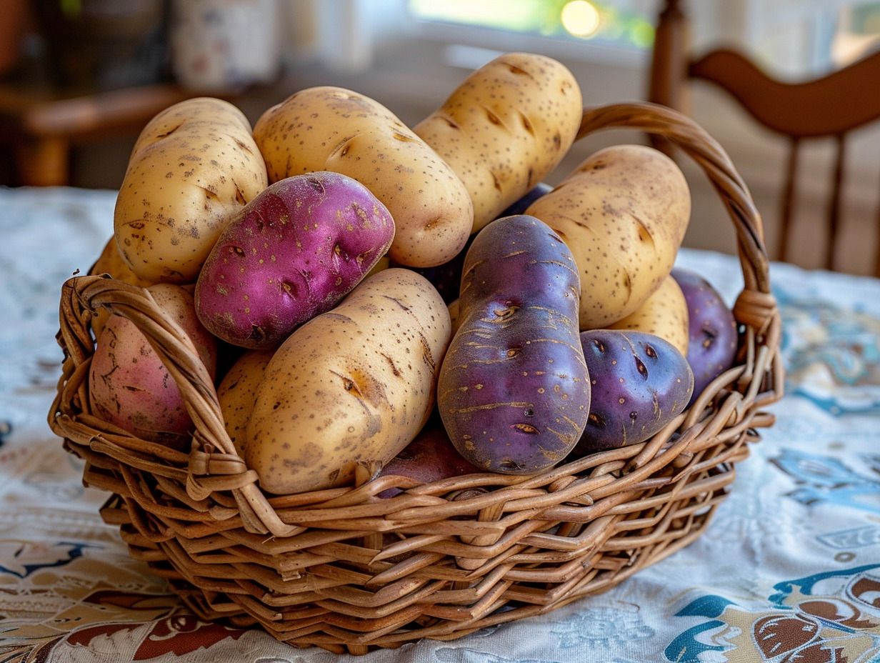 pommes de terre bouillies