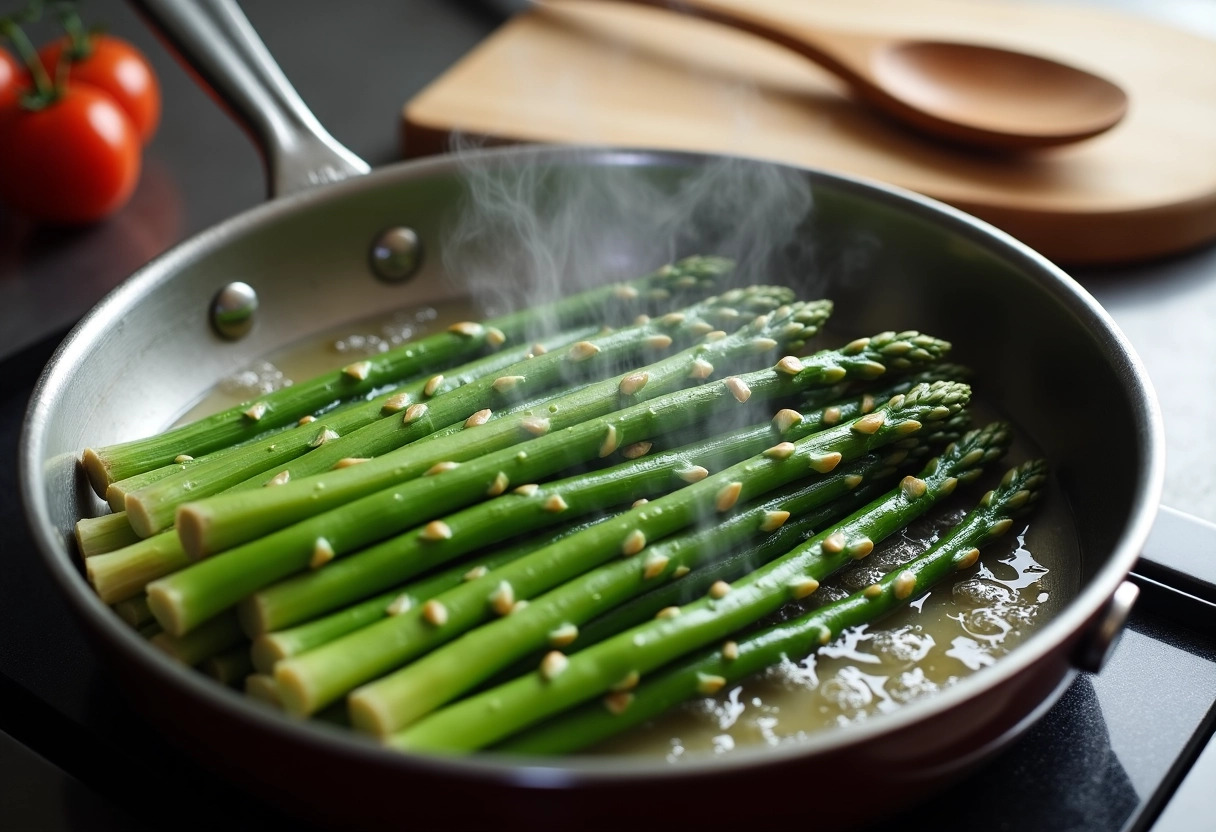 cuisson asperges